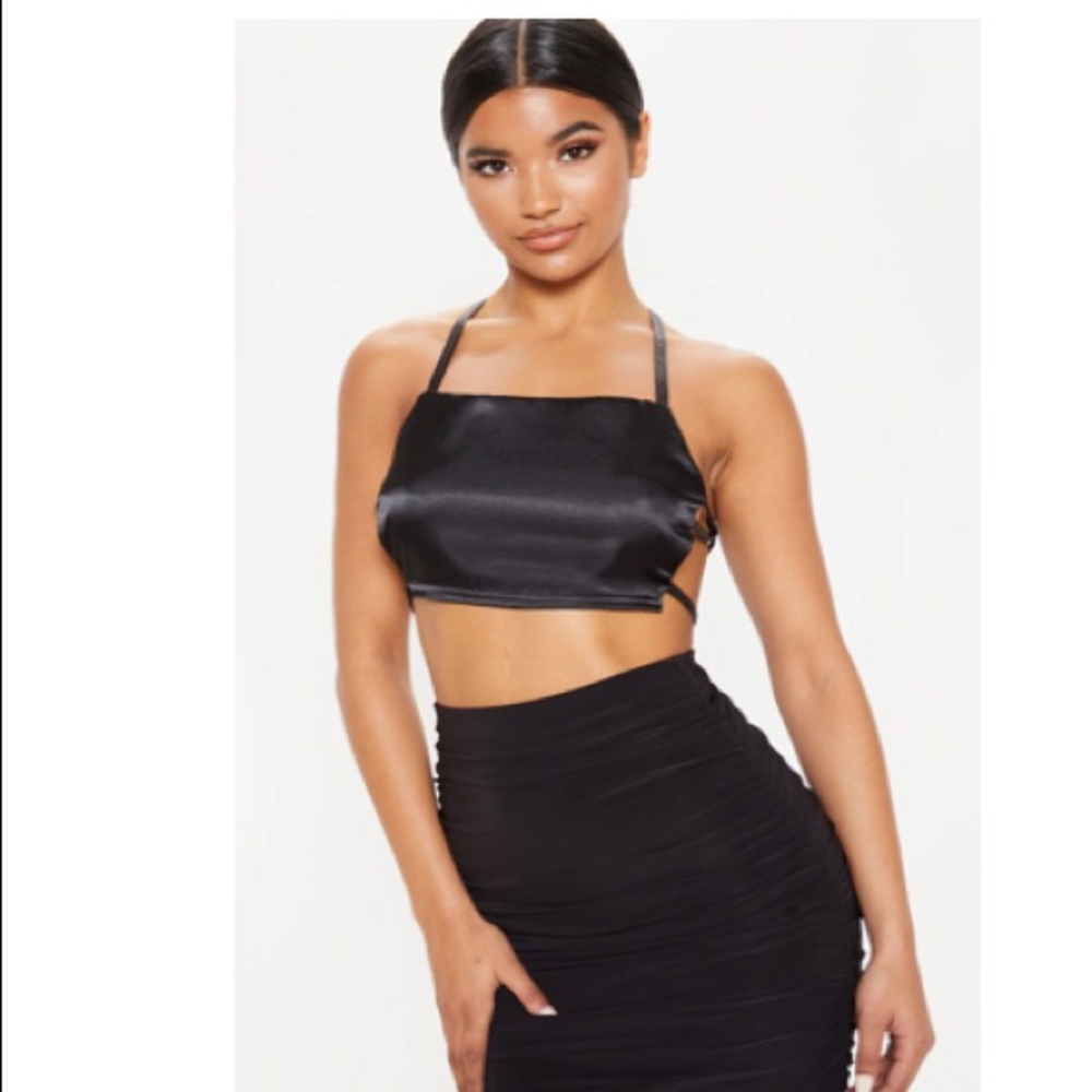 PLT Strappy Crop Top